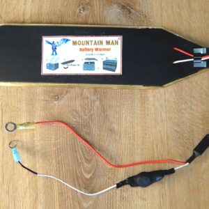 Mountain Man Battery Heater 3x6" with Built-in Thermostat ON-38-Off-41°F